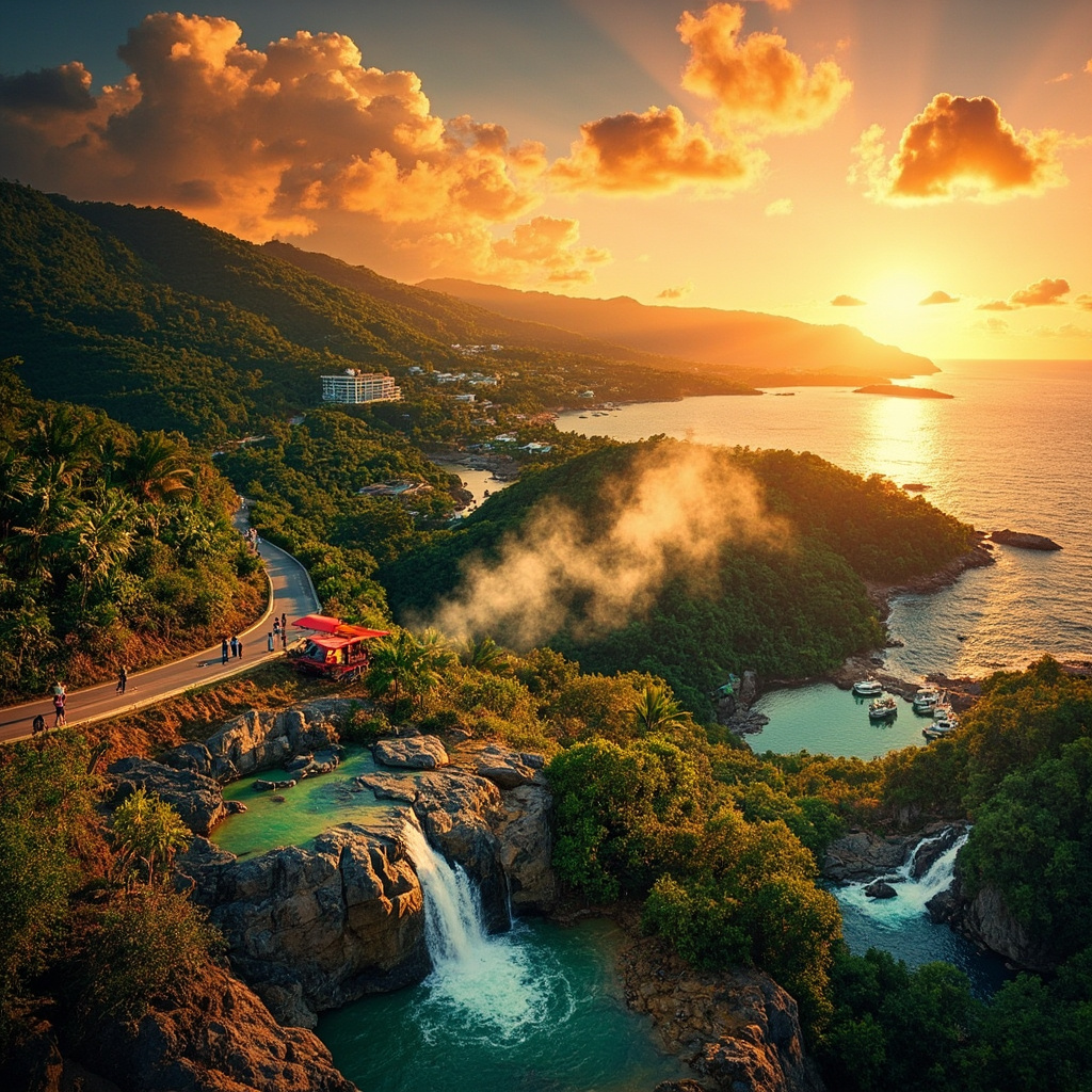 Thanksgiving Day in Grenada – scenic coastal drive, rainforest hikes, and golden-hour beaches along the island’s western and southern coasts.