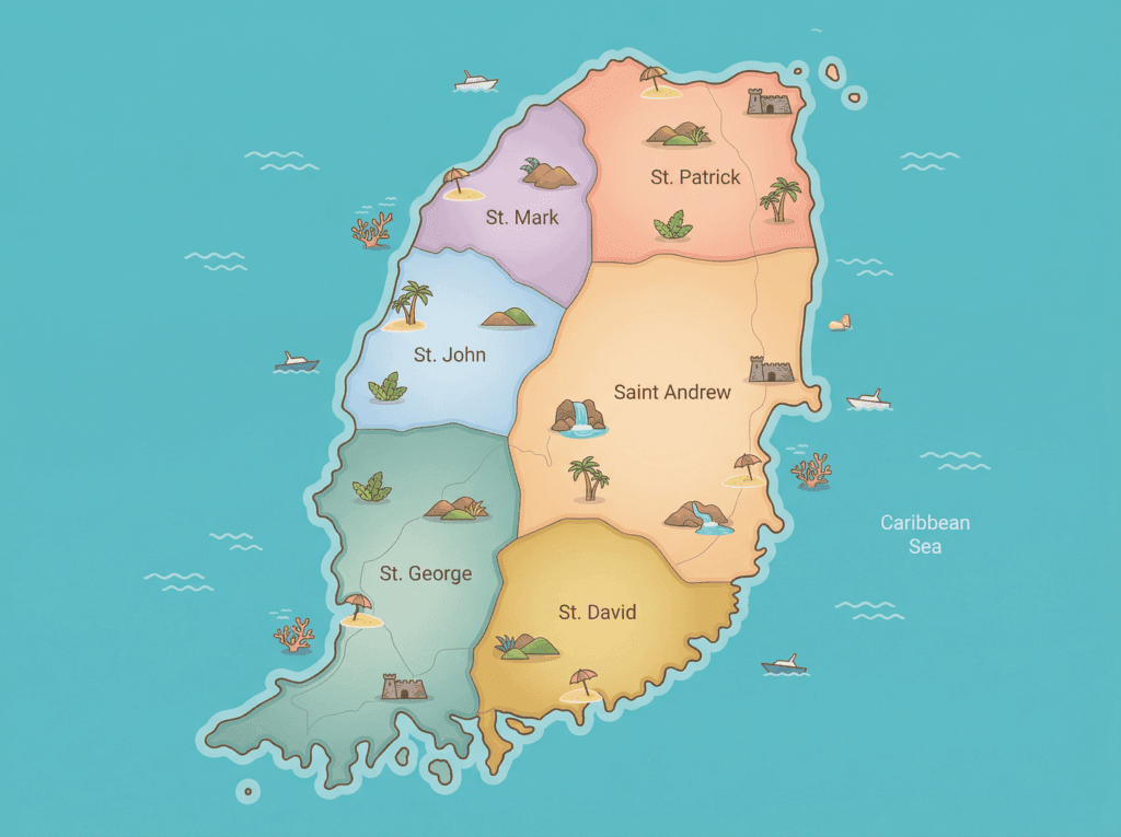 Grenada-Map
