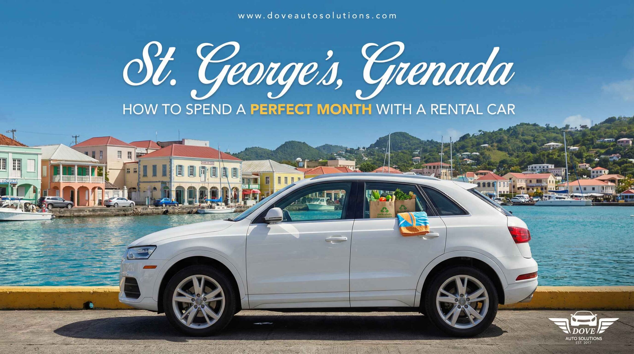 Monthly car rental in St. George’s