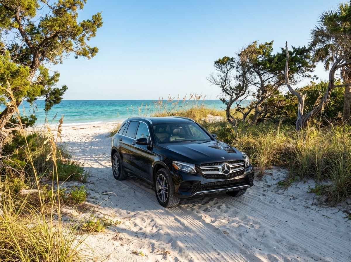 Pink Gin Beach in Grenada, a hidden and peaceful escape, accessible by car for a serene beach day.