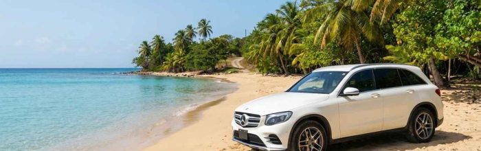 Car rental in Grenada for hidden beaches, Morne Rouge Beach provides a peaceful, relaxing beach experience.